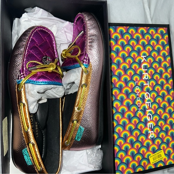 Kurt Geiger Women's Multicolor Moccasins - Picture 9 of 11